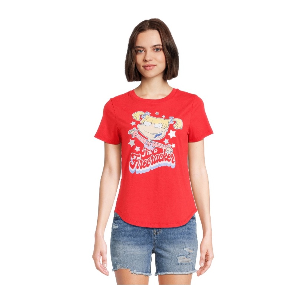 Rugrats Women’s Angelica Graphic tee shirt; size: S, M, L, XXL